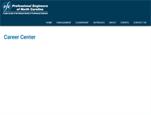 Tablet Screenshot of careers.penc.org